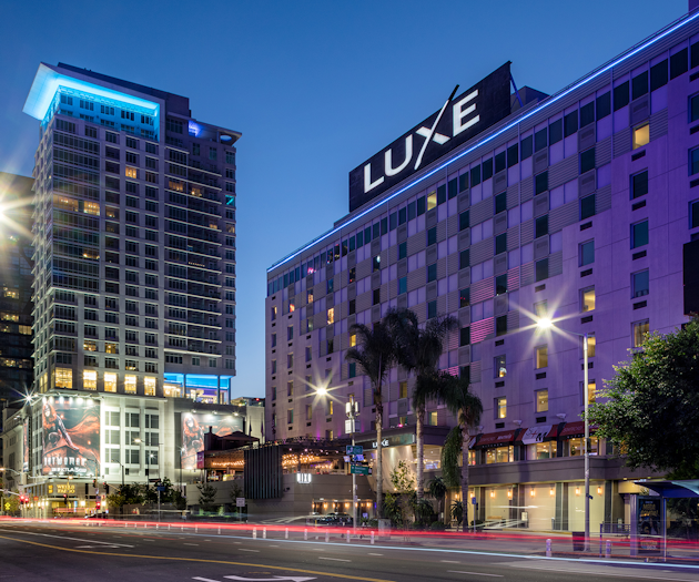 Luxe City Center Hotel in Downtown Los Angeles.