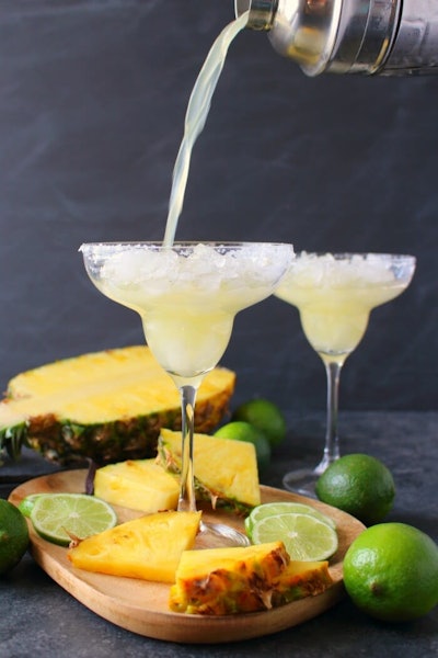 Pineapple Margarita, Bottoms Up Bartending
