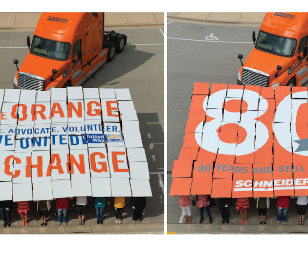 Schneider's 80th Anniversary Teambuilding Event