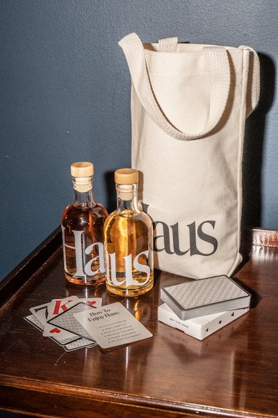The Haus starter kit ($30) comes with bottles of Bitter Clove and Citrus Flower aperitifs and a branded tote bag; shipping is available to most of the U.S.