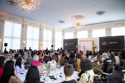 L’Oreal Canada’s fourth annual Women of Worth gala was hosted by actresses Aja Naomi King (How to Get Away with Murder). Honoring 10 women for their community work, the event was also attended by Shohreh Aghdashloo (The Expanse), Amanda Brugel (The Handmaid’s Tale), and Canadian Olympian hurdler Sage Watson.