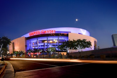 In addition to donating 7,000 pounds of food to the Midnight Mission and Los Angeles Mission Men’s Center, the Staples Center—along with the Lakers, Clippers, and Kings sports team—has set up a new fund to help its 2,800 hourly event staff affected by coronavirus-related cancelations. Staffers including ushers, security offers, ticket sellers, housekeeping, and more will receive compensation for wages lost due to suspended sporting events.