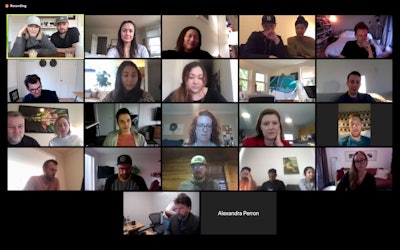 Haus hosted its first virtual aperitivo hour on March 13 via Zoom.