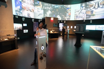 Guests tested their observation skills in the 360-degree Surveillance Challenge.