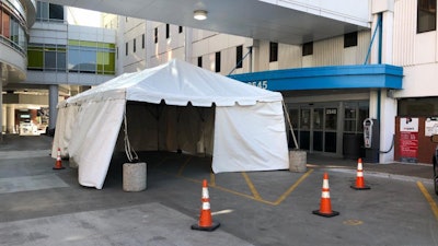 Après Event Decor & Tent Rental in Minnesota is offering temperature-controlled, weather-resistant tenting for on-site medical triage, testing, and storage.