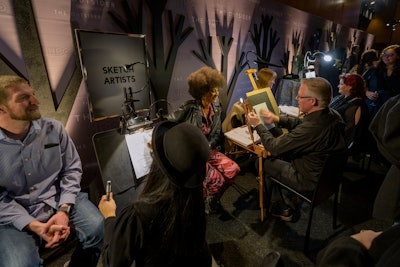 FireGroove provided sketch artists and a fingerprint analysis station, which was inspired by the discovery of fingerprints at the crime scene in the series.