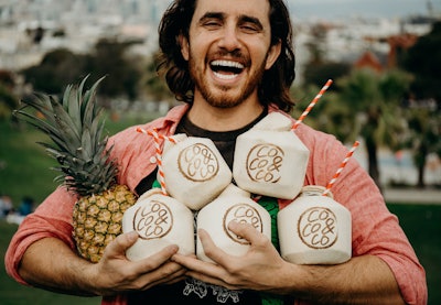 CoCo & Co—a Los Angeles-based company that supplies custom branded coconuts for events, weddings, and music festivals such as Coachella—has launched home delivery services to add a tropical touch to your next virtual happy hour. Coconuts can be delivered throughout L.A. county; each one comes with 10 ounces of fresh coconut water, which can be served on its own or with liquor. A set of opener tools can be added if customers want to hammer open the coconuts themselves. Pricing starts at $10 each, or $40.50 for a case of nine.
