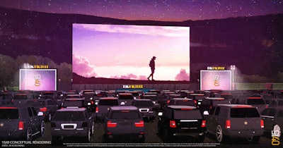 Once stay-at-home orders ease a bit, film premieres and other events can take over existing drive-in theaters or be custom-built at outdoor venues, proposes the team at 15/40 Productions in Los Angeles.