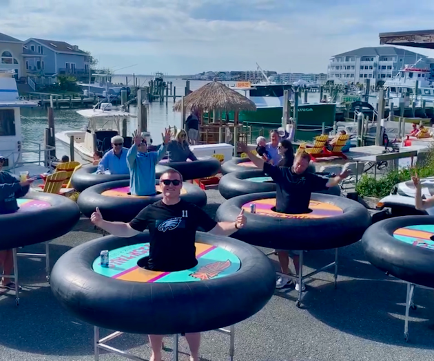 Revolution's Bumper Tables debuted at Fish Tales in Ocean City, Maryland.
