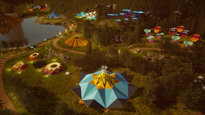 In addition to the performances, the festival also included workshops, yoga, and other activations.