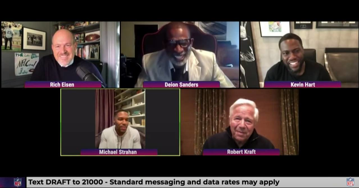 How The Nfl Replicated The Fan Experience At This Year S Virtual Draft Bizbash