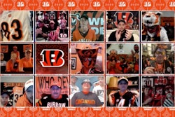 The NFL worked with each of the clubs, such as the Cincinnati Bengals, to identify fans to include during the Thursday and Friday night broadcasts via video conference calls.