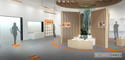 The new division is also working with retail spaces.