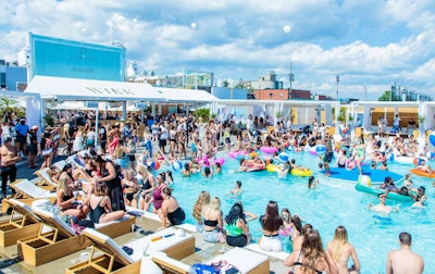 Cabana Waterfront Patio, seen here in 2019, reopens this week for dining with physical distancing measures.