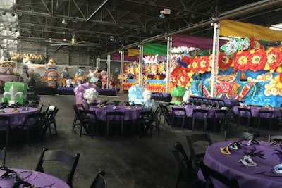 Group Event at Mardi Gras World