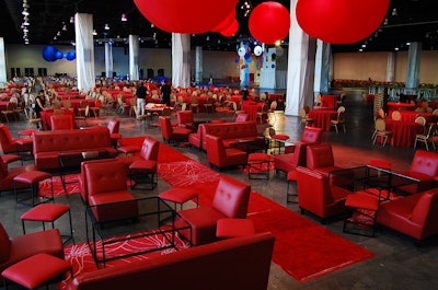 Eccentric Red Grouping for Orlando Event