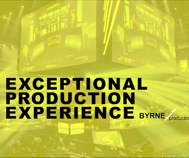 Event production services—live, hybrid, and virtual