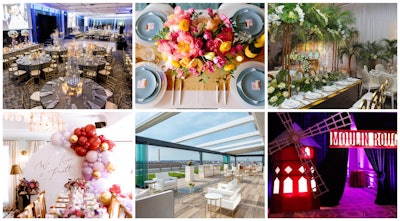A selection of photos highlighting vendors who have been used for events produced by Andrew Roby Events, Leigh Events, and André Wells LLC.