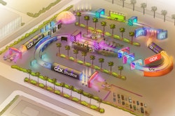 As cars drive through the activation, they’d encounter art installations, photo ops, branded signage and decor, retail displays, and more. The concept could be scaled up and down depending on a brand's budget and goals.