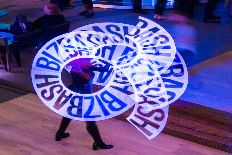 Entire Productions corporate event entertainment for BizBash/888 Brannan launch event