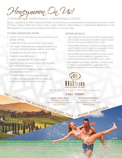 Hilton Aventura Miami Honeymoon On Us Final2