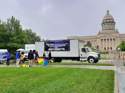 On July 30, members of the Kentucky Events Coalition rallied at the state capitol in Frankfort.