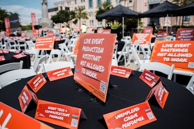 Both in-person and virtual comments were made by industry leaders. The rally drew the attention of local elected officials such as Assemblyman Todd Gloria, who tweeted: 'As a renowned tourist destination, San Diego's events and hospitality industry is uniquely impacted by the #COVID19 pandemic. I appreciate the work of #SDEventCoalition, and look forward to the day when our nearly 200,000 event staff are back to work. #solidarity'