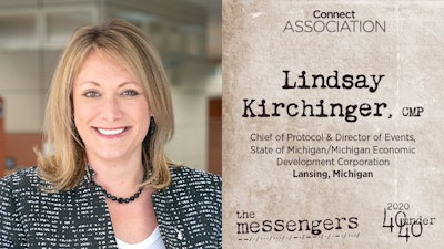 Lindsay Kirchinger 40 UNDER 40