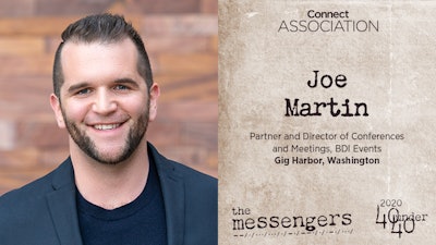 Joe Martin 40 UNDER 40