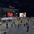 Attendees from around the world enjoying a live virtual performance