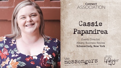 Cassie Papandrea 40 UNDER 40