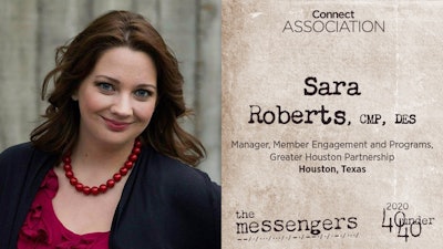 Sara Roberts 40 UNDER 40