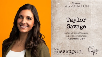 Taylor Savagae 40 UNDER 40