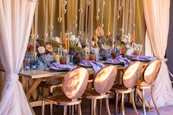 With a planning window of just three weeks, Berenboym tapped into her existing network of event collaborators, led by Shawna Yamamoto Event Design. “Everyone should have a day-of coordinator even for the smallest-sized event,” she said.
