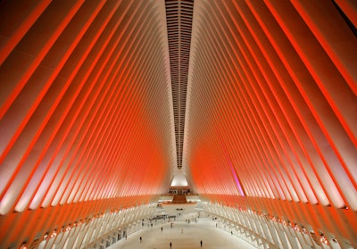 The Oculus at the Westfield World Trade Center in New York
