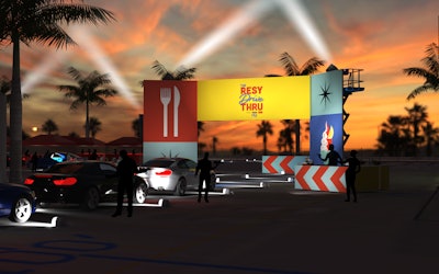 The Resy Drive-Thru, which takes over L.A.'s Hollywood Palladium on Oct. 15 and 16, will serve dishes from 10 local chefs and restaurants.