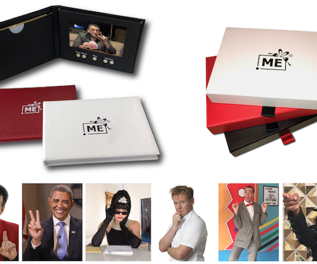 Gigeo® personalized videos invitations by celebrity impersonators.