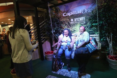 Capital One Cider Tree at New York City Wine & Food Festival 2018