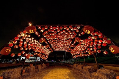 Pumpkins After Dark is a 2.5-kilometer guided audio drive-through featuring more than 150 pumpkins. It's open in Country Heritage Park outside Milton, Ont.