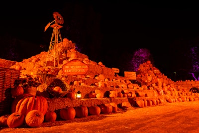 Another Haunt O’Ween highlight is an interactive pumpkin patch; guests can choose a pumpkin from their cars; staffers later sanitize it and place it in attendees' trunks.