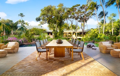 Hawaii's secluded, 90,000-acre island of Lanai reopens today. Highlights include the 213-room Four Seasons Resort Lanai (pictured), which includes a lush pool area and outdoor restaurants, and the 96-room Sense Lanai, a Four Seasons Resort, which offers outdoor fitness facilities.