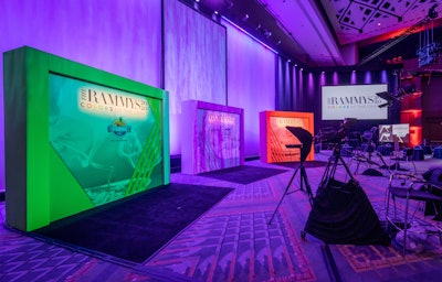 The RAMMY Awards Gala, which honors Washington, D.C.'s restaurant and foodservice community, was filmed and broadcast virtually on Sept. 20. A colorful set reflected the event's diversity-focused 'Colors of the Craft' theme. Presenters and winners stood six feet apart, and multiples cameras were used. “By using a few different camera shots you can keep presenters safely apart but produce segments that do not look awkward,” says event producer Roger Whyte.