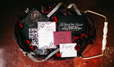 Tim Burton-Inspired Invitations