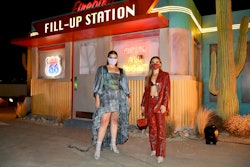Actresses Haley Lu Richardson and Barbie Ferreira participated in a drive-through red carpet, where media outlets interviewed the stars from their cars. All press had been tested for COVID-19 in the days leading up to the event, and both parties wore masks during the interviews.