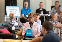 Technology such as interactive Microsoft Hub displays and CatchBox microphones kept employees engaged.
