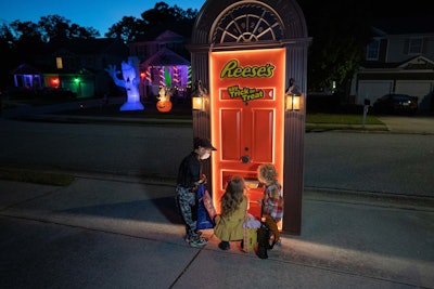 The Reese’s Trick-or-Treat Door drew widespread buzz and media attention.