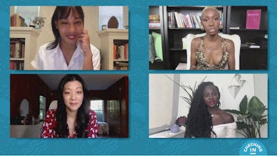 The virtual event series kicked off with a panel discussion on systemic racism in the beauty and wellness industry.