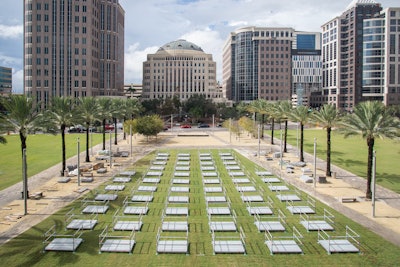 Construction of the Dr. Phillips Center's outdoor theater is underway. Its debut will be marked by the opening night of the six-month-long Frontyard Festival on Dec. 5. The ongoing live entertainment fest will bring back in-person events in a safe, socially distant setting.