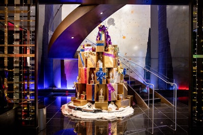 Sofitel Los Angeles's 'Christmas Joy' Lobby Activation