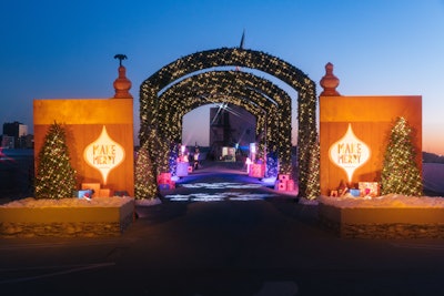 Nordstrom’s 'Make Merry' Drive-In in Los Angeles